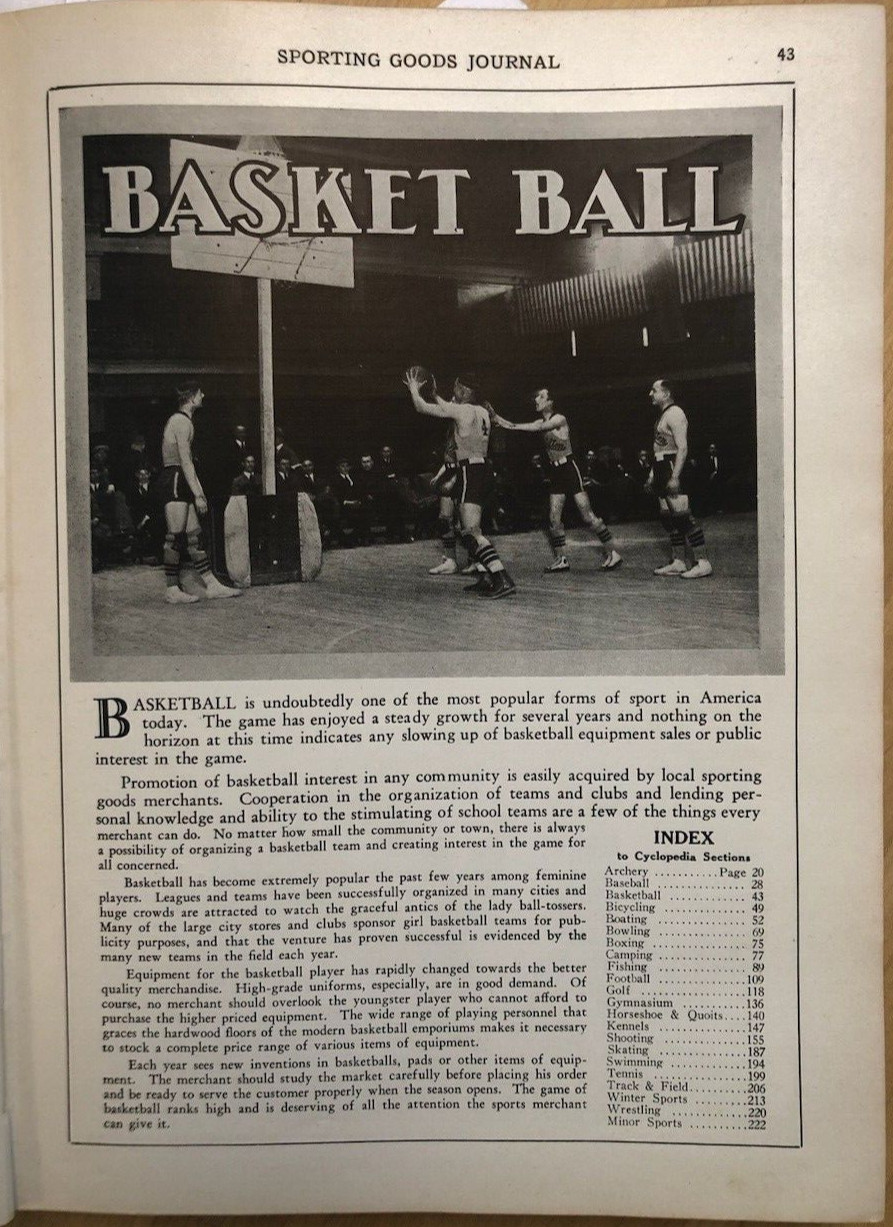 Combined Catalogs of Sporting Goods Manufacturers 1929, illustrated hc 436 pages