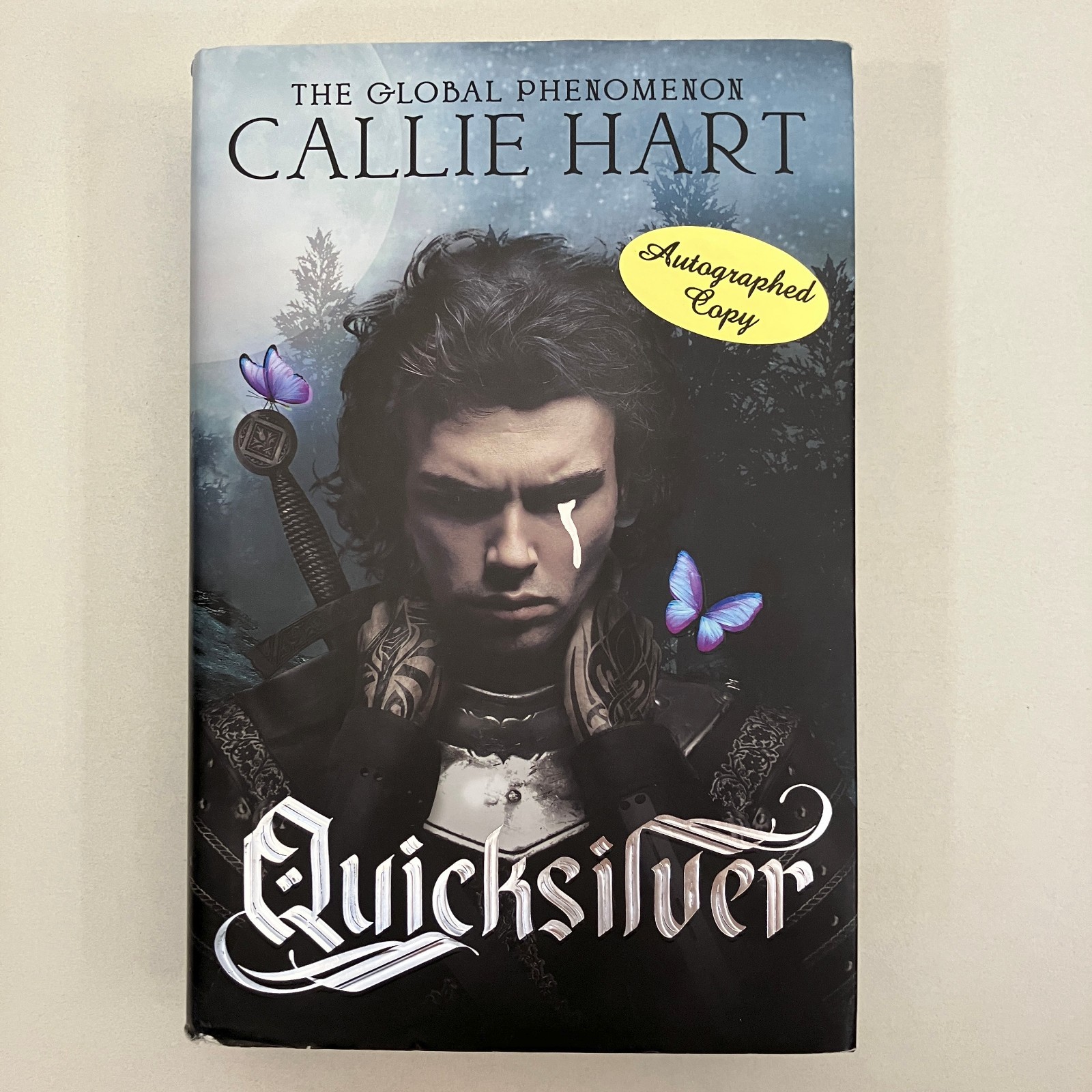 SIGNED Quicksilver Callie Hart 2024 Hodderscape Hardcover Dust Jacket 9th Print