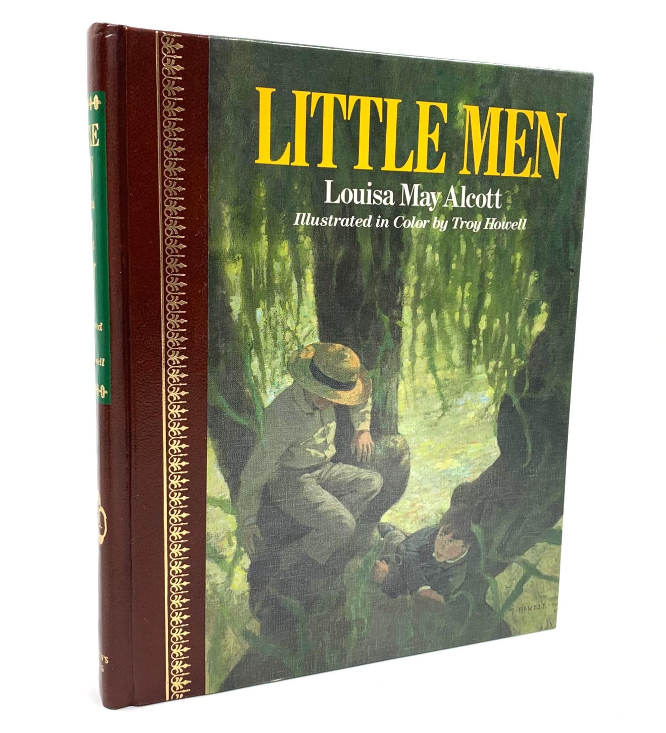 Little Men – by Louisa May Alcott – illustrated by Troy Howell – Vintage HC 1991