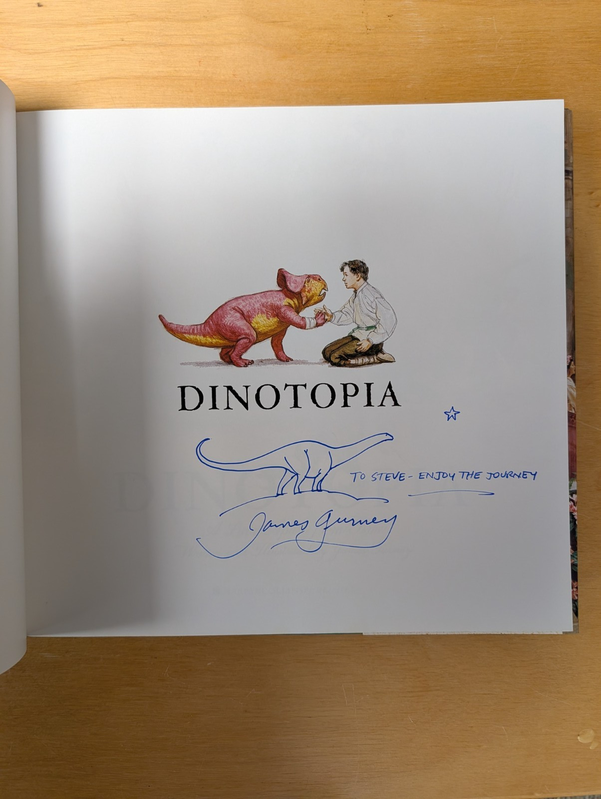 James Gurney DINOTOPIA Signed First Printing HC/DJ