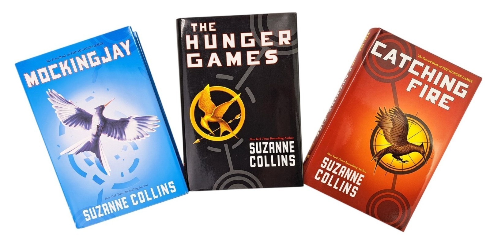 The Hunger Games Trilogy Hardcover Set By Suzanne Collins Dust Jackets 3 Books