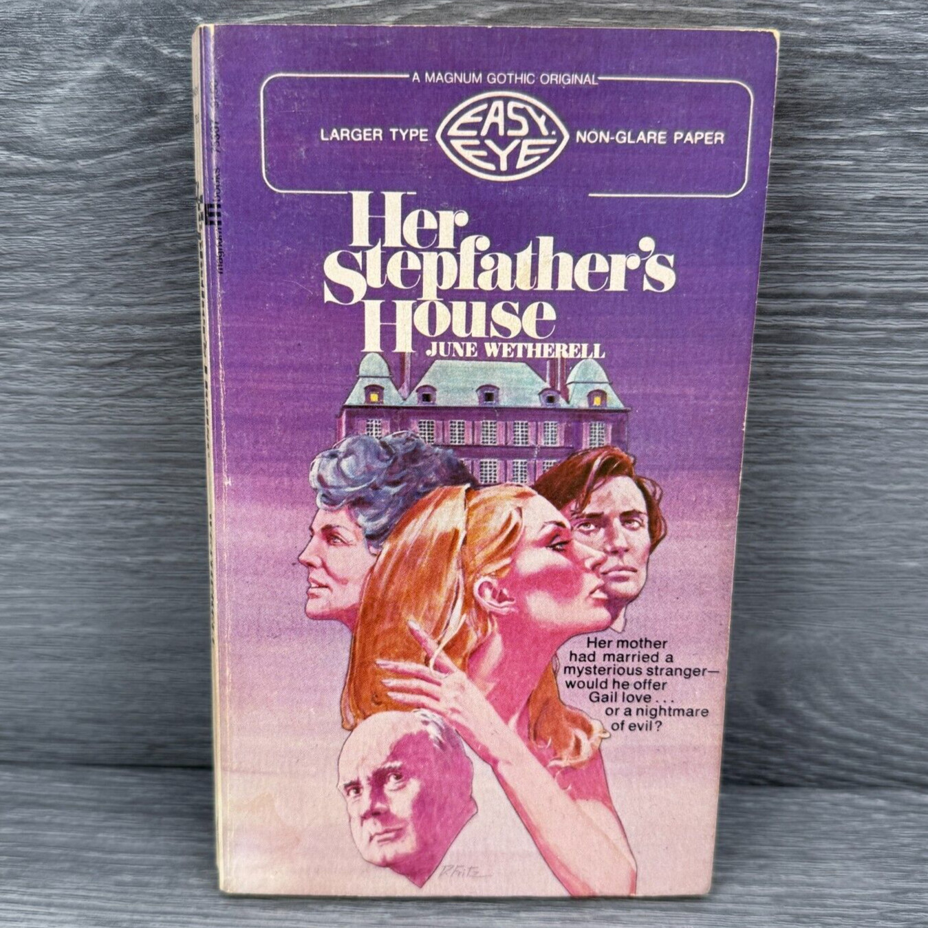 Her Stepfather’s House PB 1972 Book by June Wetherell Mystery Novel Book