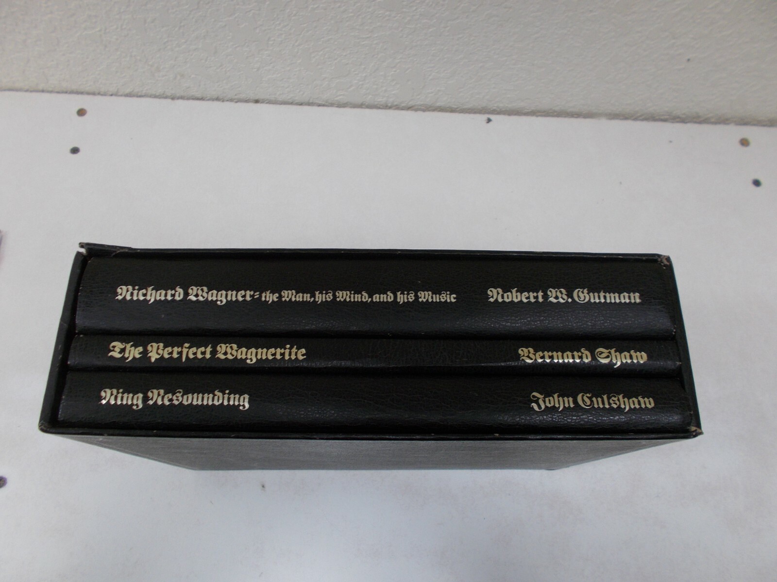 3 Time Life Record Special Edition Richard Wagner Volume Set In Slipcase
