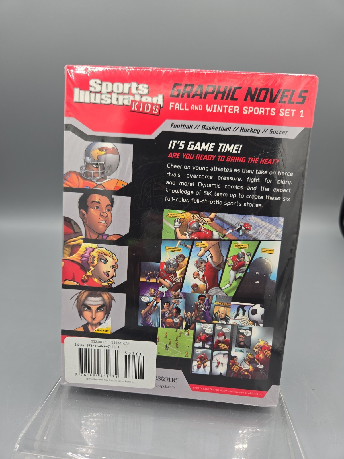 Sports Illustrated Kids Graphic Novels Box Set: Fall and Winter Sports (1)