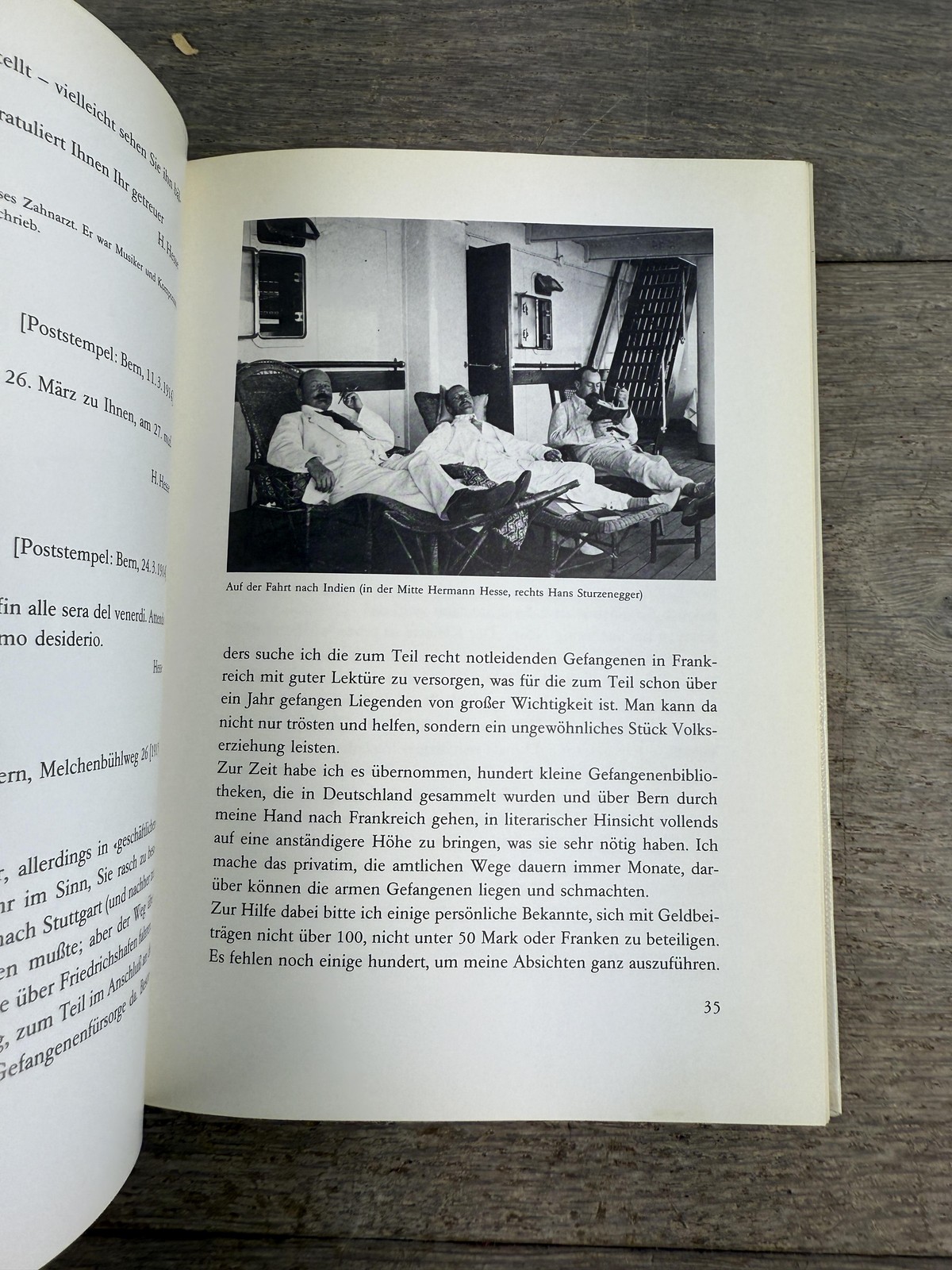 Vintage 1984 Hermann Hesse Letters to Hans Sturzenegger Signed HC Book