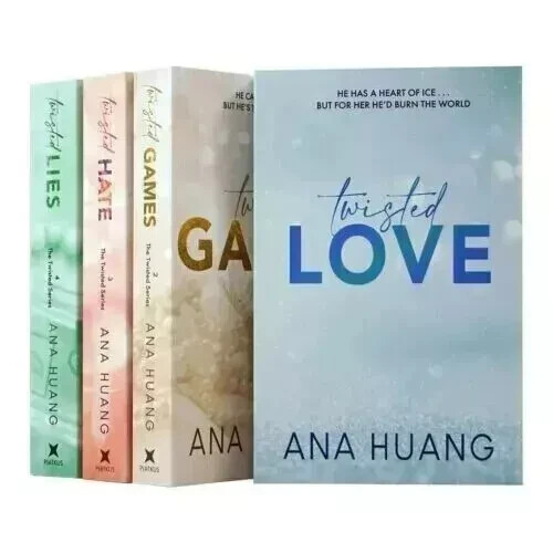 Twisted Series 4 Books Collection Set By Ana Huang NEW Paperback USA stock…