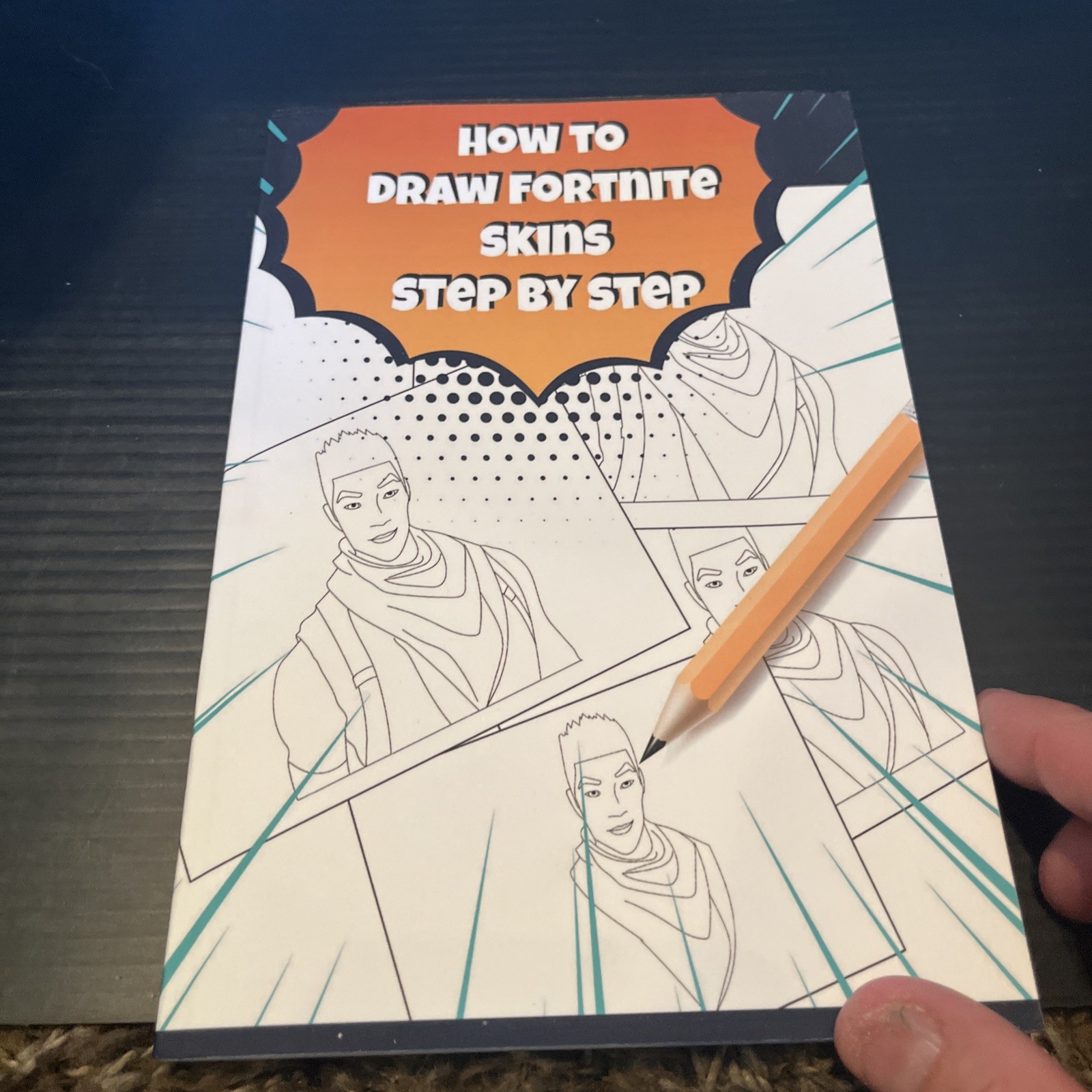 FORTNITE; Official: How to Draw Fortnite Skins Step By Step paperback HTF