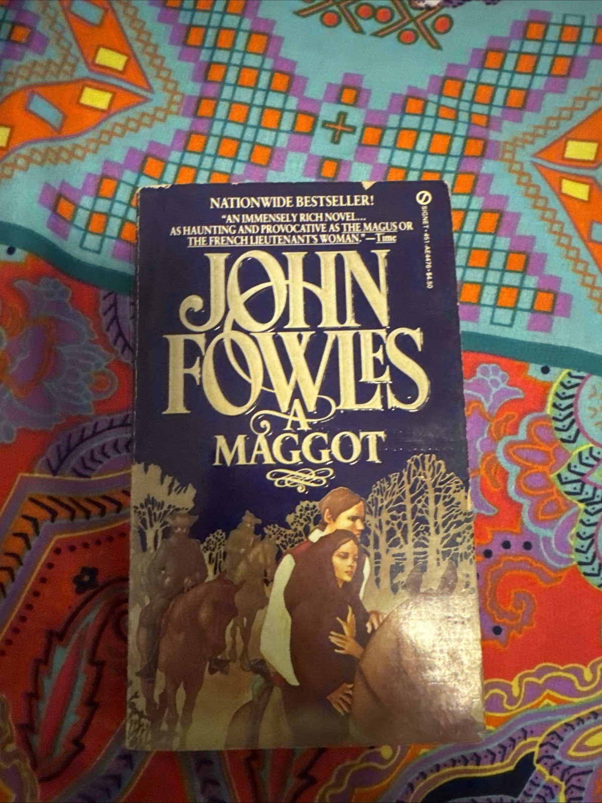 A Maggot Mass Market Paperbound John Fowles