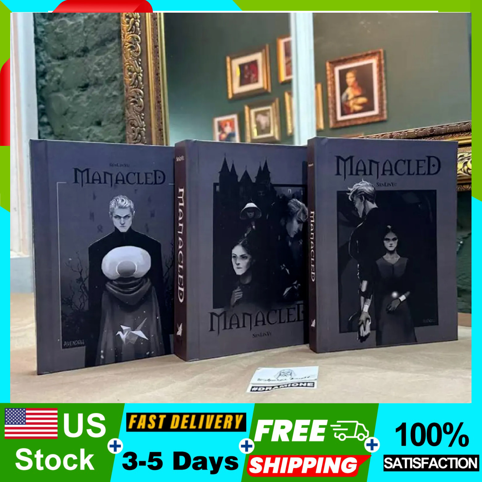 manacled book by senlinyu Full chapter (volume 1.2.3) – Hard cover