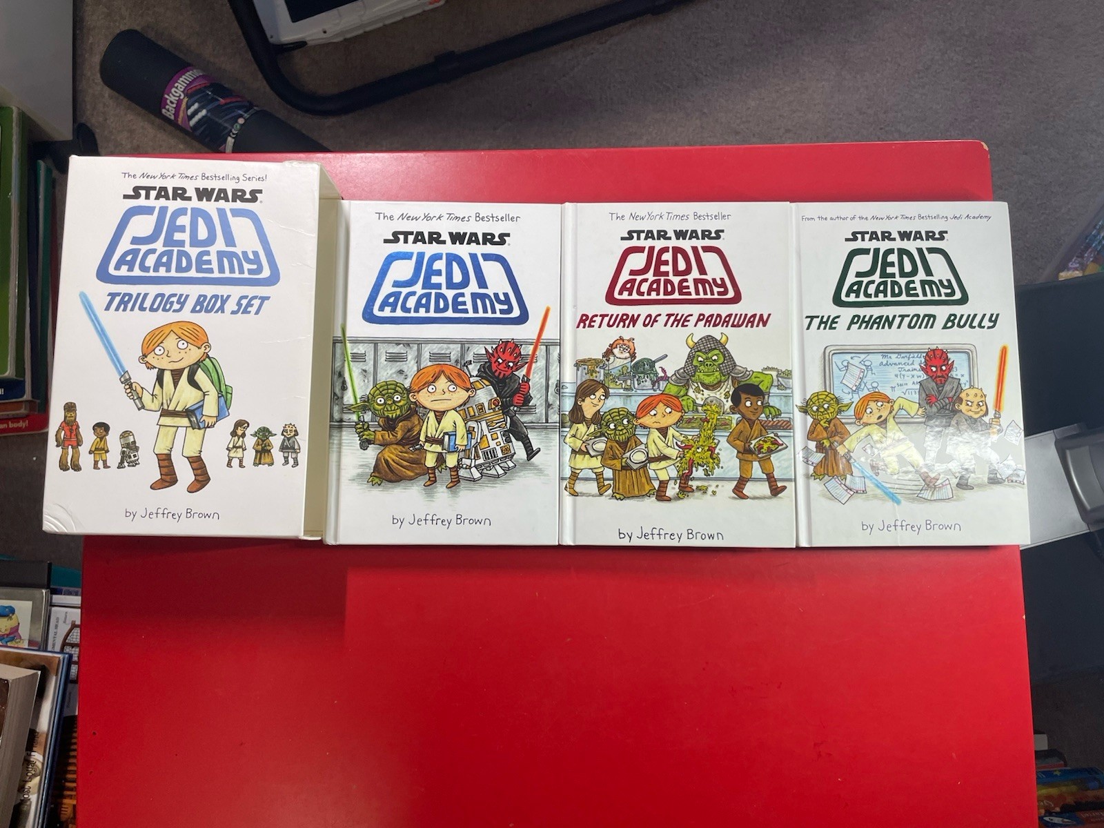 Trilogy Box Set (Star Wars: Jedi Academy) by Jeffrey Brown (2015, Print, Other)