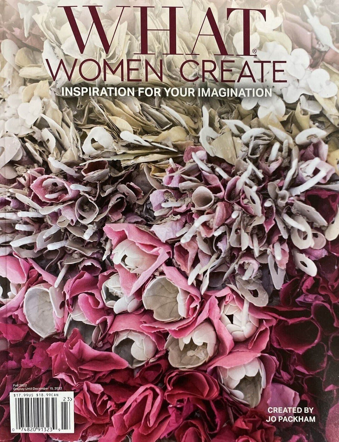 WHAT WOMEN CREATE MAGAZINE | FALL 2022 | CREATED BY JO PACKHAM