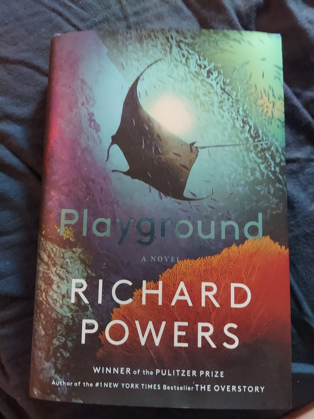 SIGNED COPY Playground Richard Powers (2024, Hardcover) NEW US FIRST EDITION