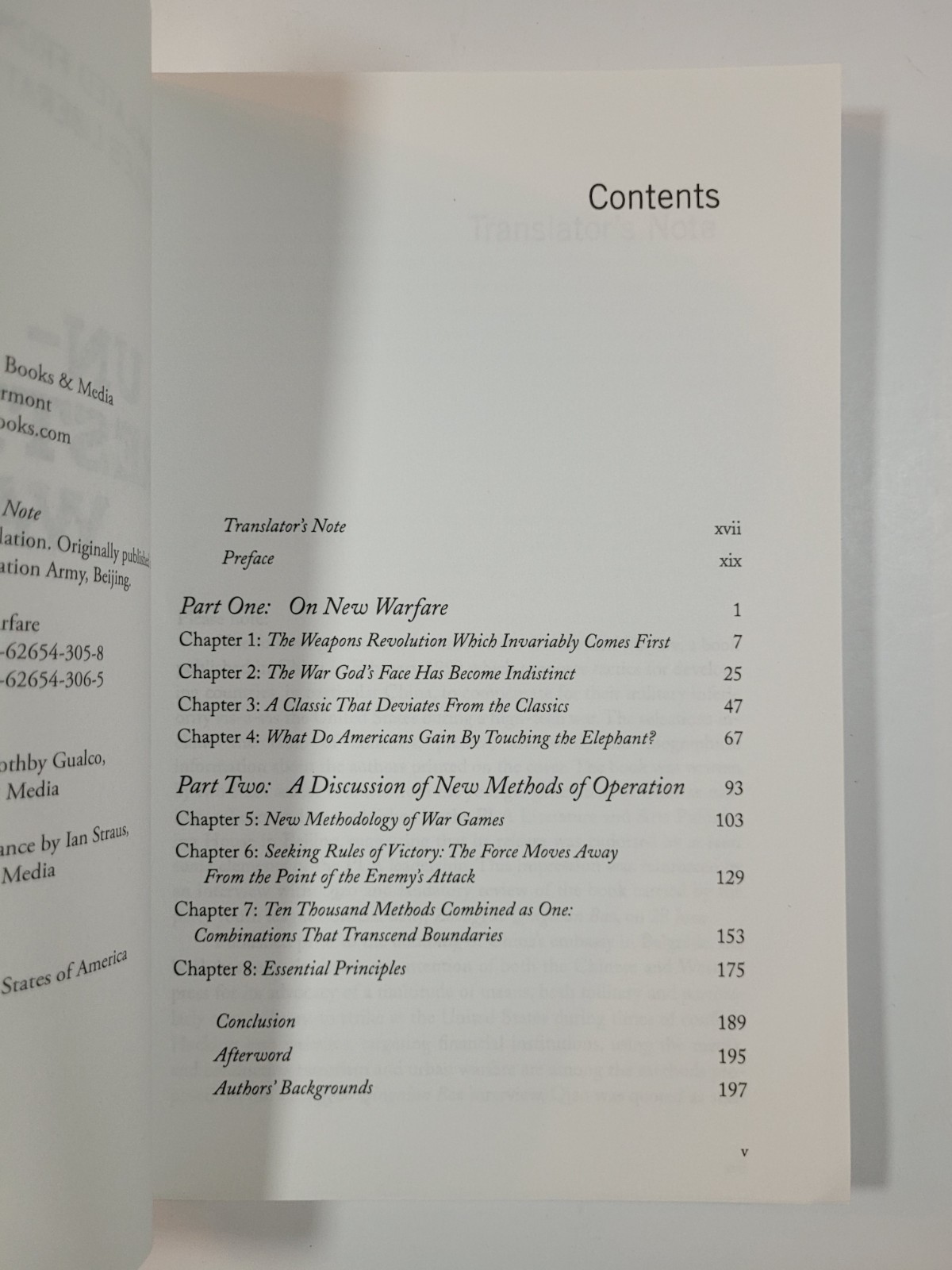 UN-RESTRICTED WARFARE – COL. QIAO LIANG – PEOPLE’S LIBERATION ARMY – TRADE PB