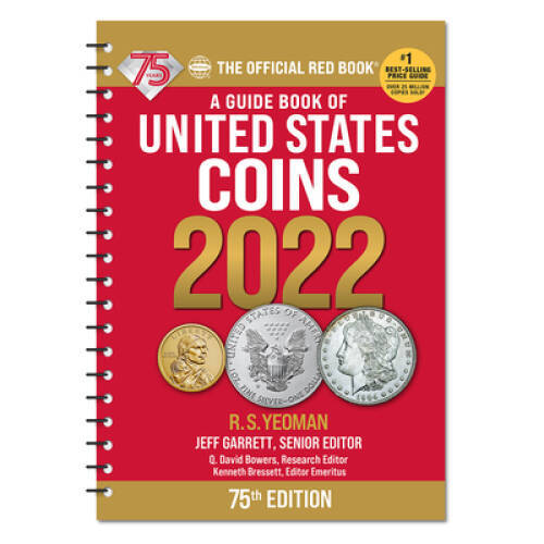 A Guide Book of United States Coins 2022 75th Edition – Paperback – ACCEPTABLE