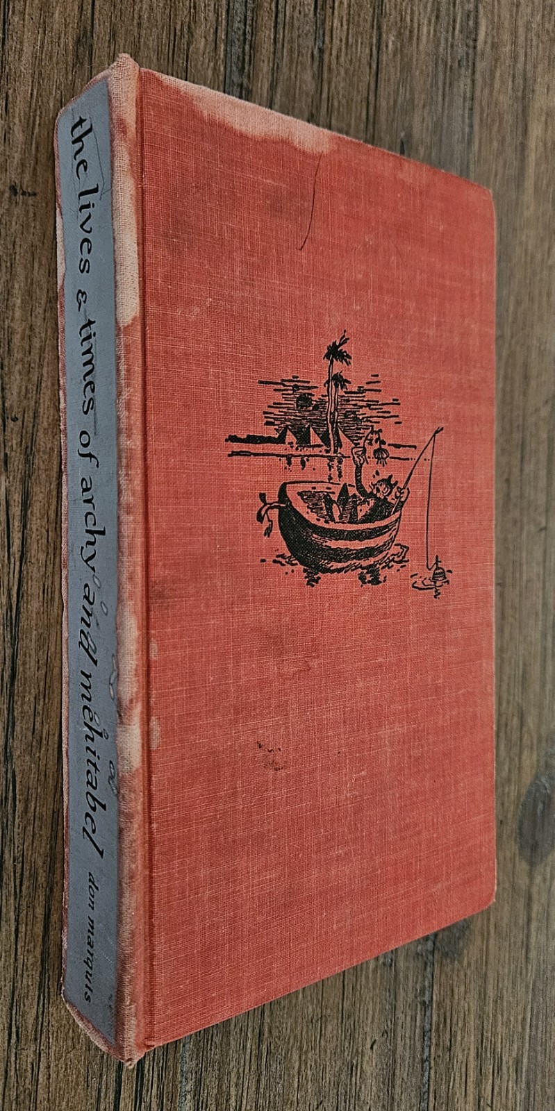 Lives & Times of Archy and Mehitabel By Don Maquis 1935 Hardcover E.B. White Int