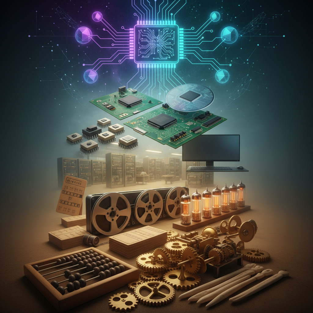 A History of Computers: From Counting Machines to Quantum Dreams