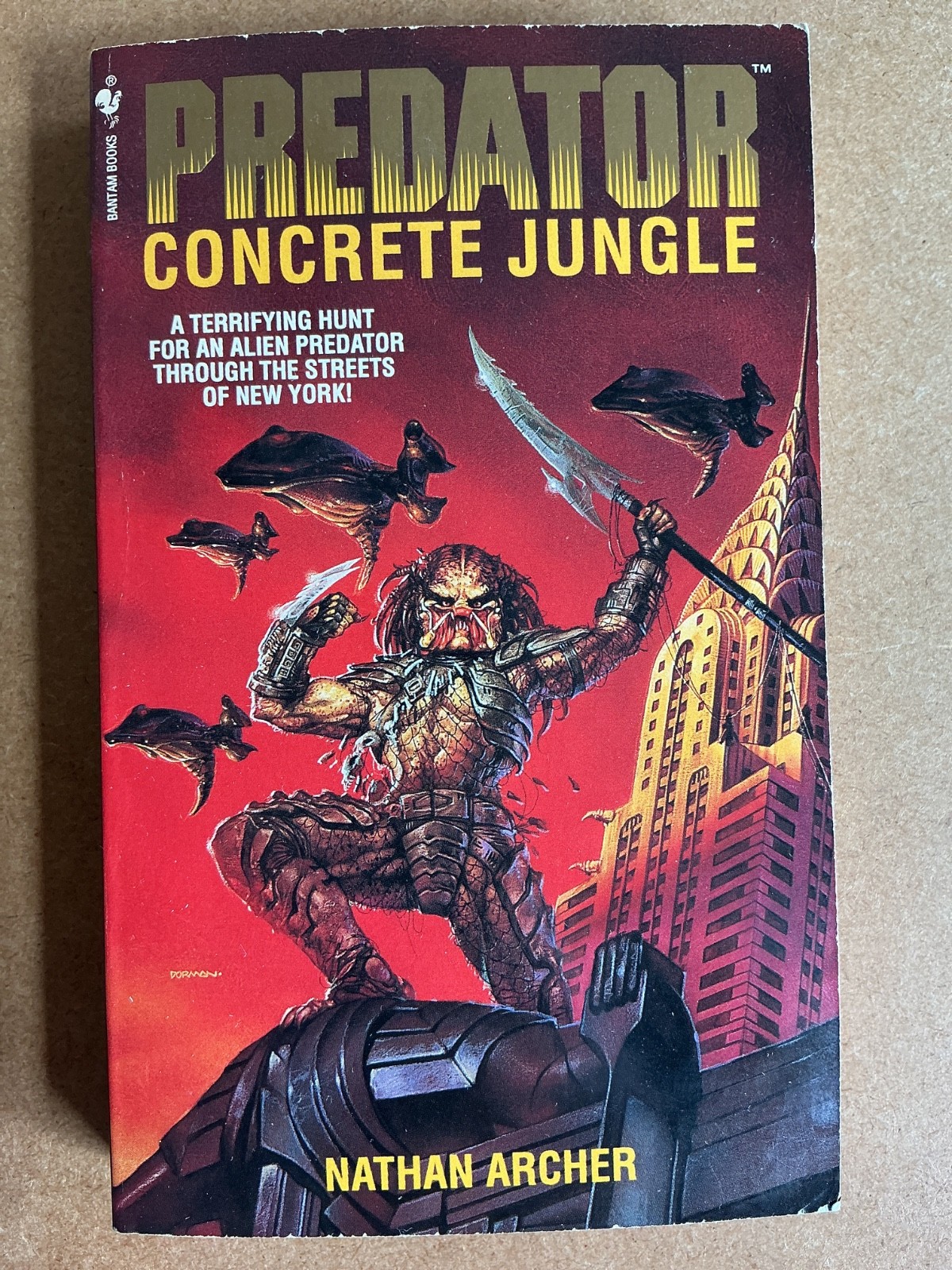 Predator Concrete Jungle Sci Fi Paperback 1995 1st Edition Bantam Dark Horse