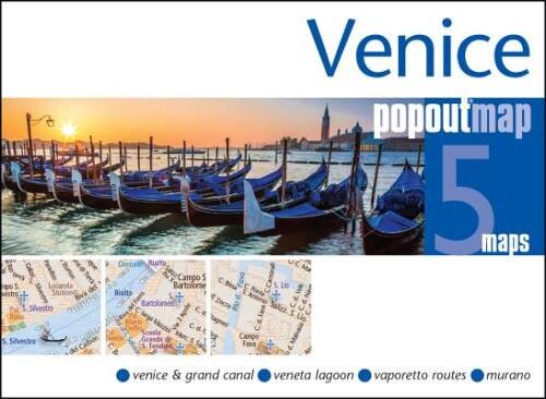 Venice PopOut Map: Handy, Pocket-sized, Pop-up Map for Venice (PopOu – GOOD
