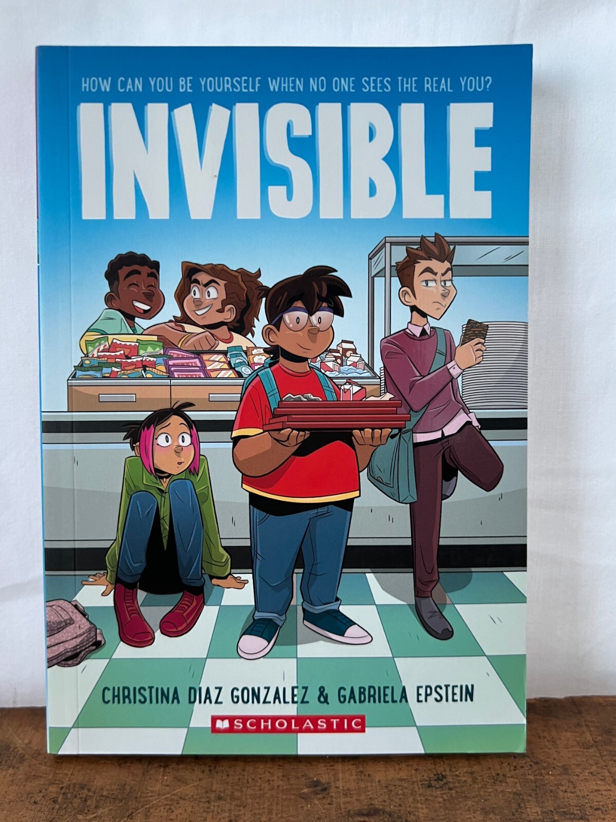 Invisible by Christina Diaz Gonzalez & Gabriela Epstein A Graphic Novel, PB NEW