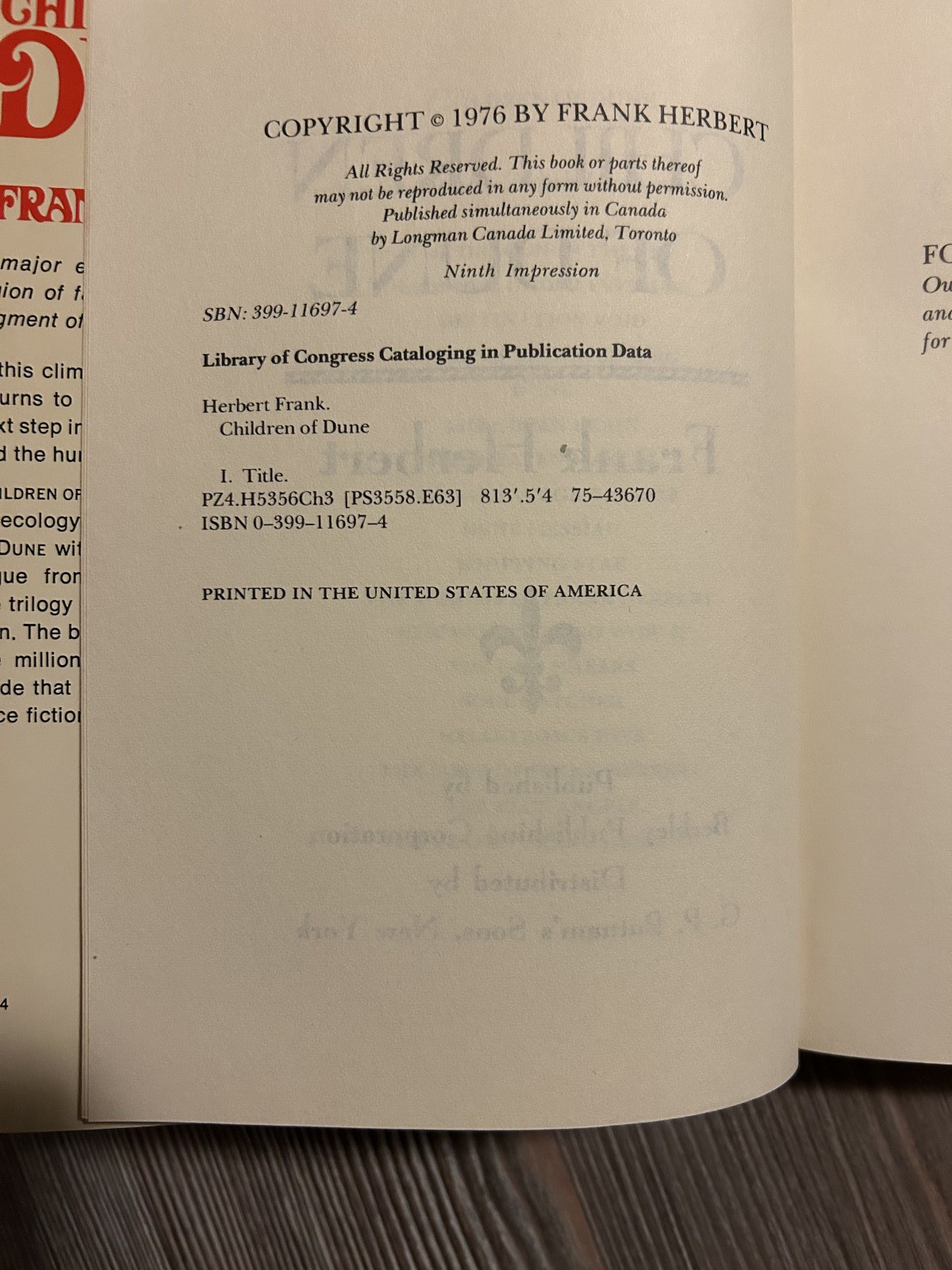 Dune Set – Frank Herbert