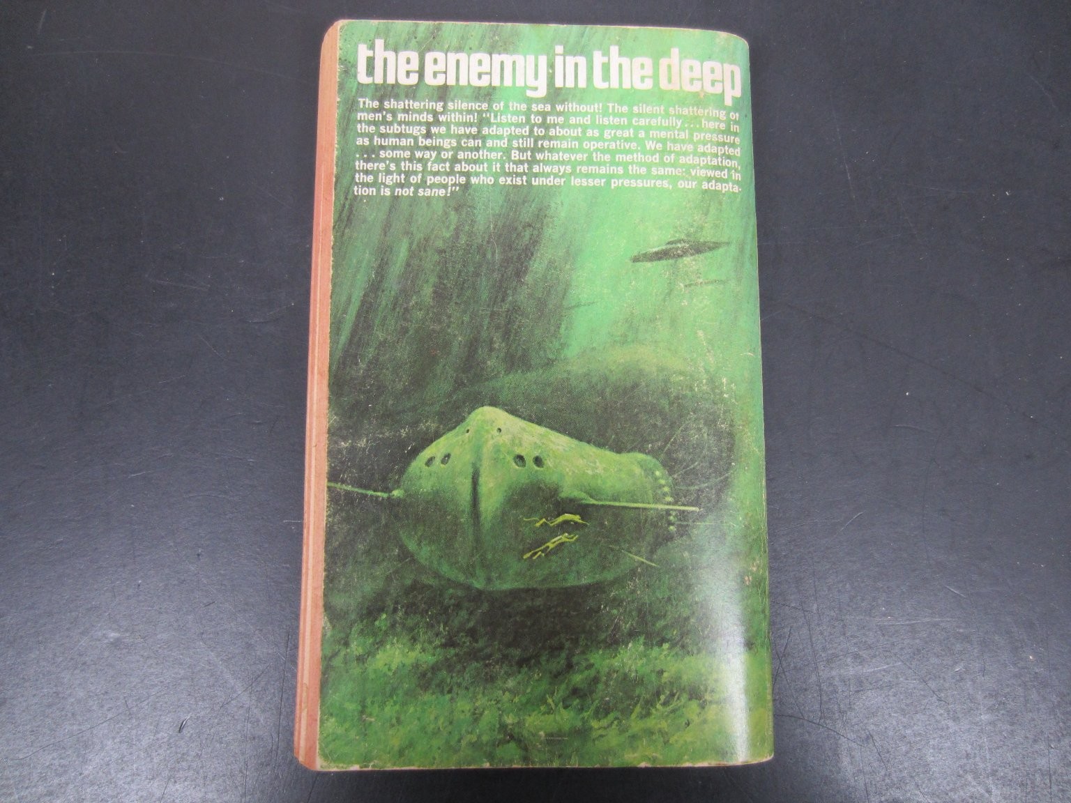 The Dragon in the Sea Frank Herbert 1970 6th Printing Sci-Fi Avon Books PB SF