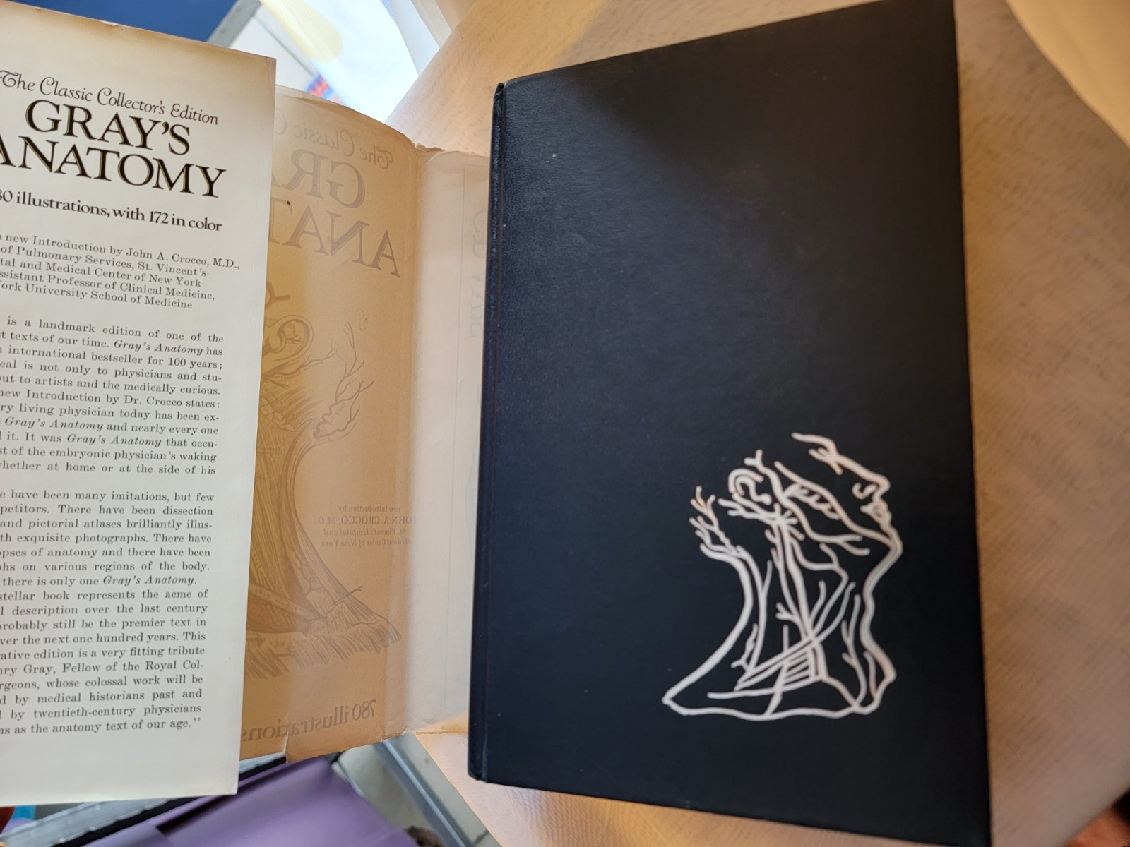 Gray’s Anatomy: The Classic Collector’s Edition~Henry Gray~VINTAGE 1977 HC/DJ