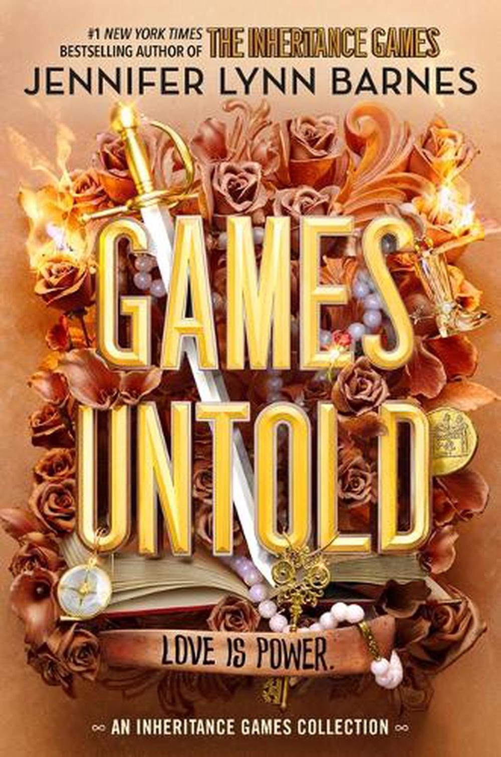 Games Untold by Jennifer Lynn Barnes Hardcover Book