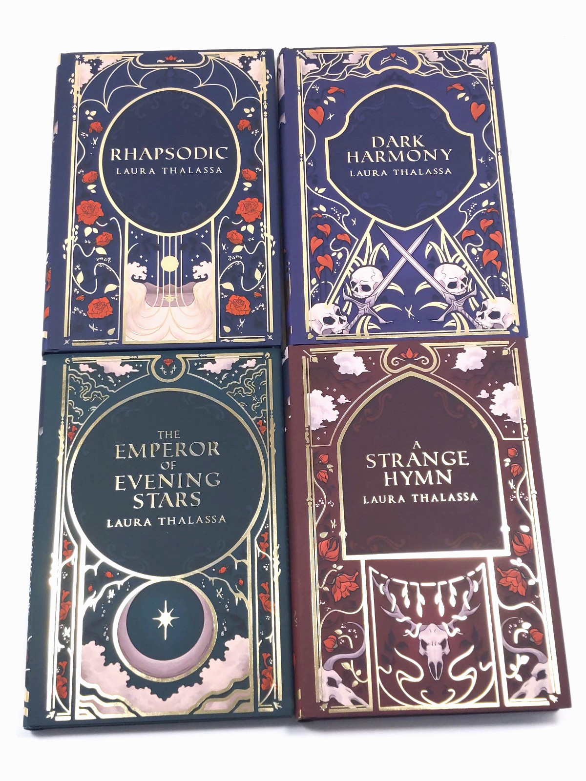 Arcane Society the Bargainer Series by Laura Thalassa (Only Rhapsodic SIGNED)