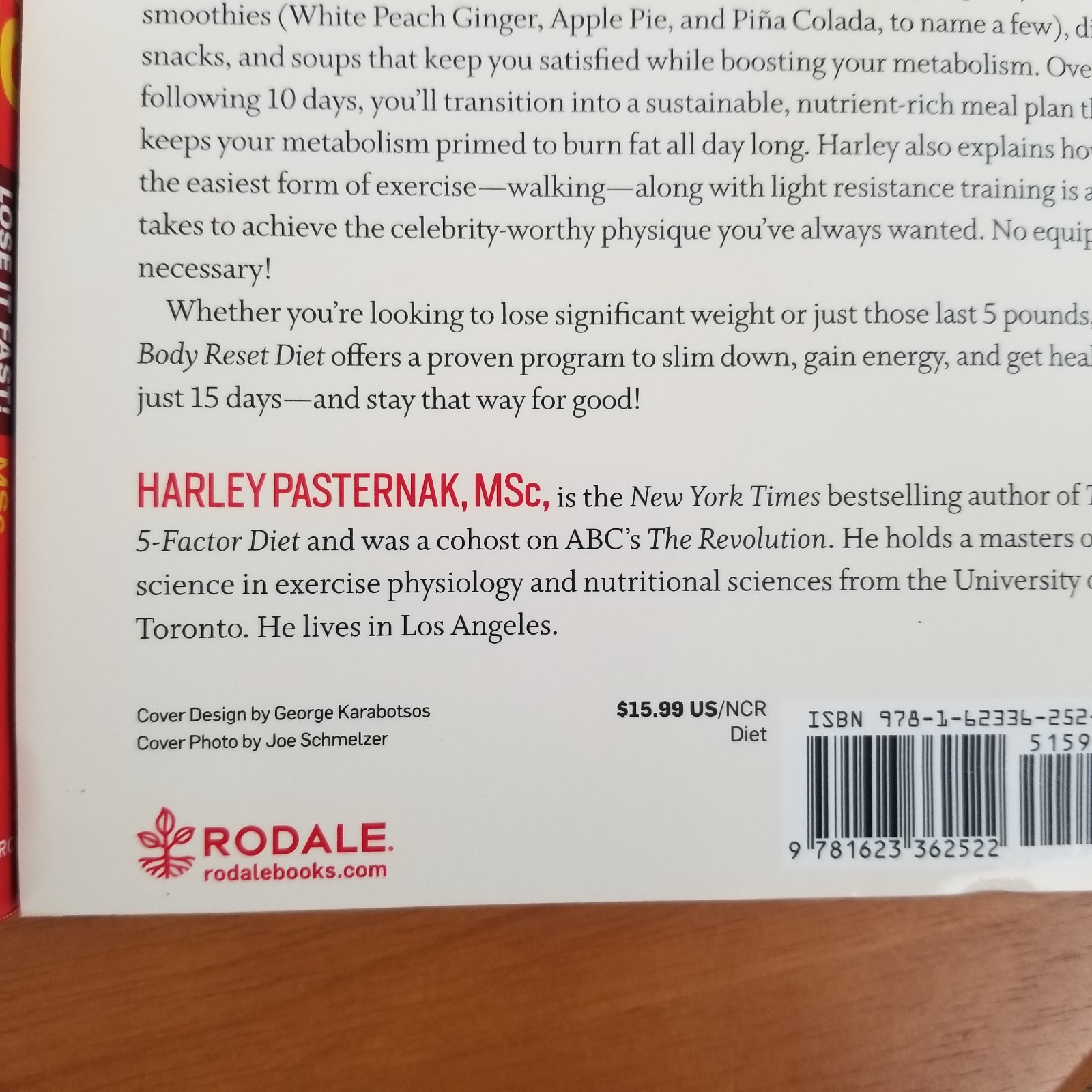 Harley Pasternak Book Bundle Set of Two Books Diet Workout Weight-Loss Recipes