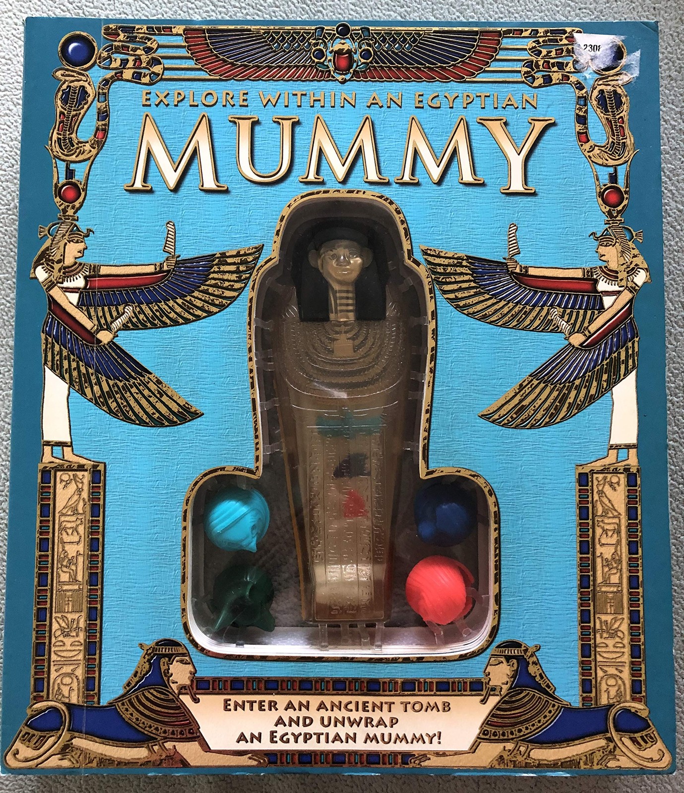 Explore Within an Egyptian Mummy by Lorraine Jean Hopping