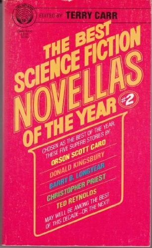 BEST SCIENCE FICTION NOVELLAS OF THE YEAR #2 By Terry Carr *Excellent Condition*