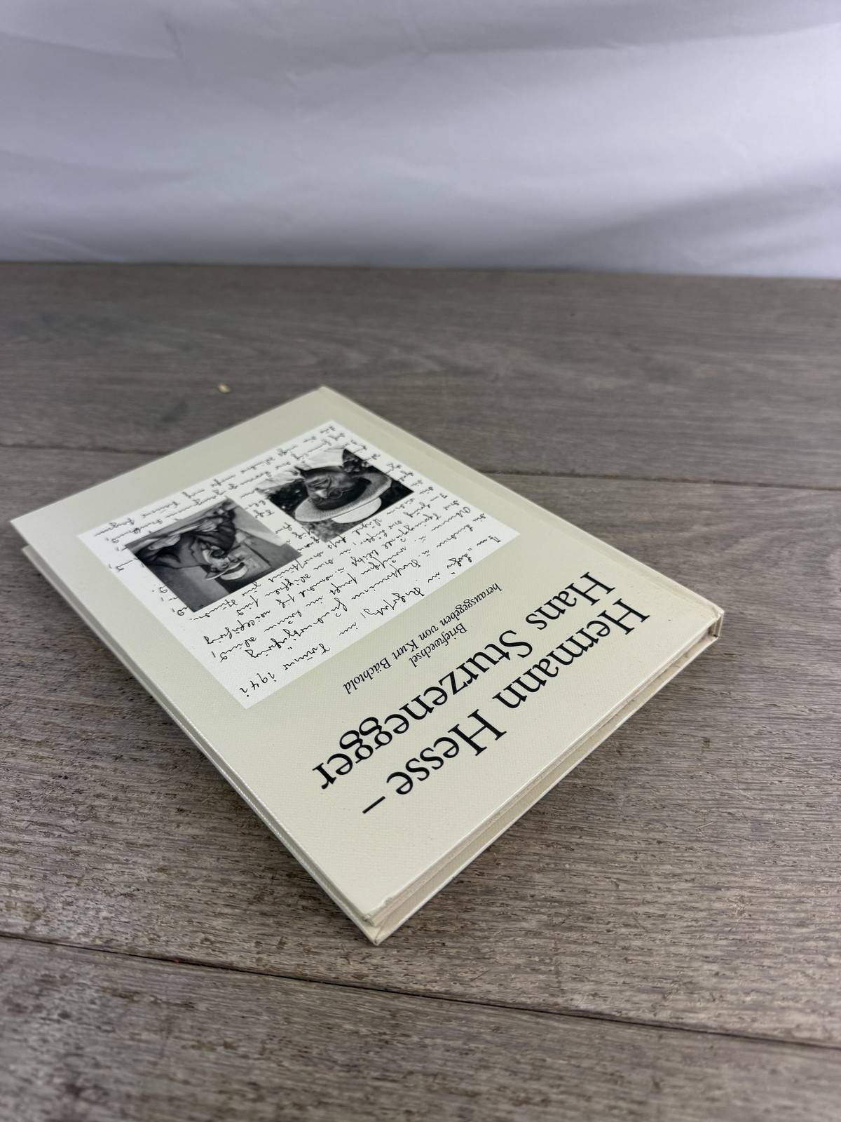 Vintage 1984 Hermann Hesse Letters to Hans Sturzenegger Signed HC Book