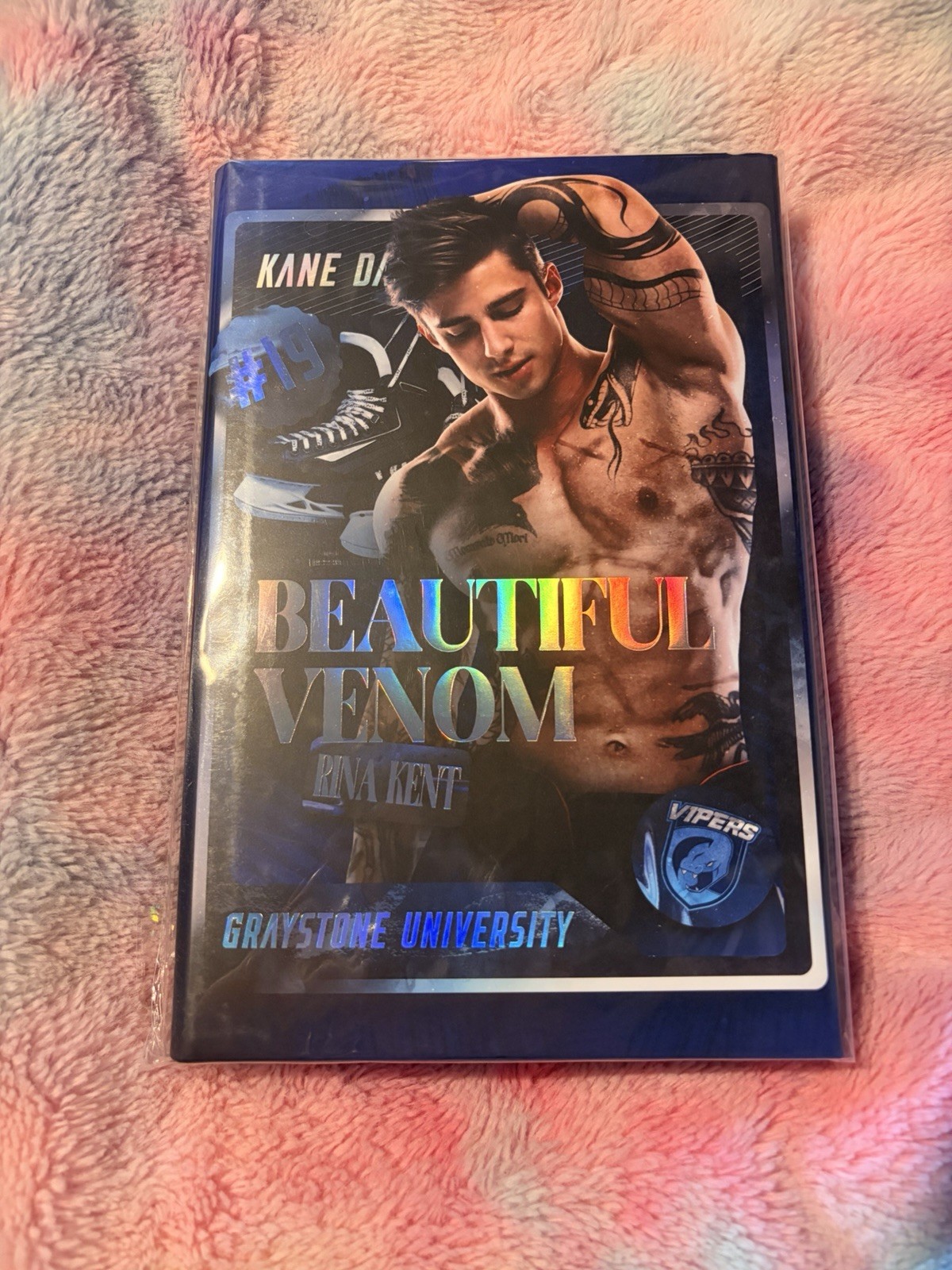 Beautiful Venom By Rina Kent Baddies Book Box Vipers Series Hockey Romance SE