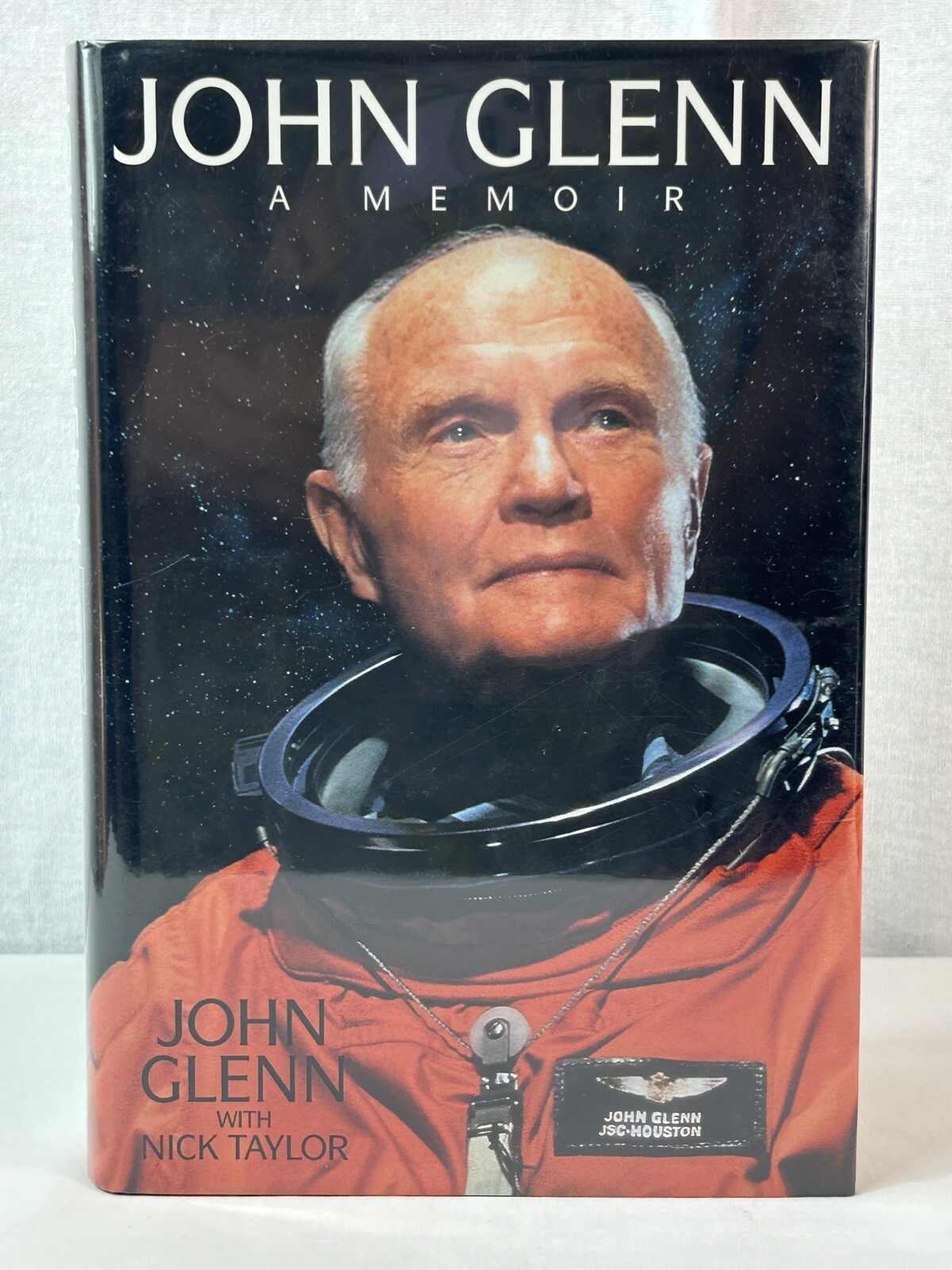 John Glenn SIGNED A Memoir 1st Astronaut To Orbit Space NASA First Edition & DJ
