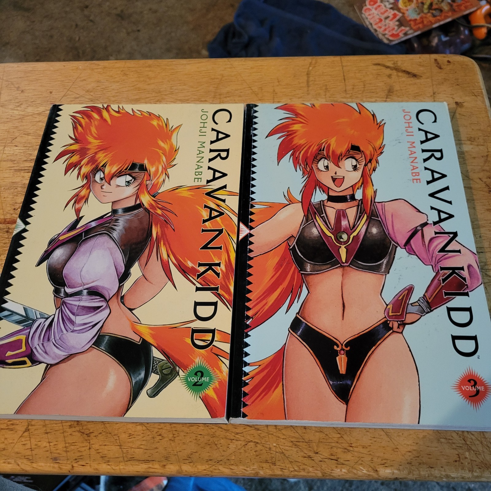 Caravan Kidd Volume 2 & 3 Johji Manabe English Manga Dark Horse Comics Rare OOP