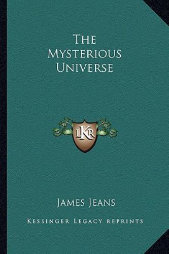 The Mysterious Universe – 9781163817841, paperback, James Jeans